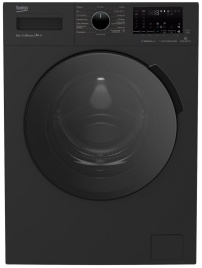 Стиральная машина Beko WSPE6H616A 6,5 кг, отложенный старт, черный