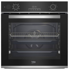 Электрический духовой шкаф Beko BBIS13300XMSE 59 см, 71 л, гриль и конвекция, черный