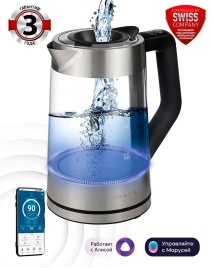 Чайник электрический Polaris PWK 1725CGLD WIFI IQ Home, матовый