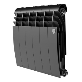 Водяной радиатор отопления Royal Thermo BiLiner 350 /Noir Sable - 6 секц.