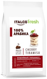 Кофе зерновой Italco Вишнёвый тирамису (Cherry tiramisu) ароматизированный, 375 г