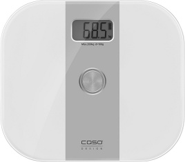 Весы напольные Caso Body Energy, до 200 кг с шагом 100 г, белый
