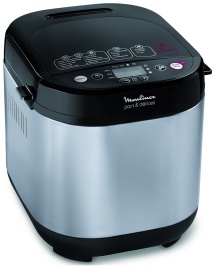 Хлебопечка Moulinex Pain & Delices OW240E30, дисплей, черный/серый