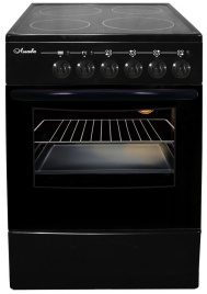 Электроплита Лысьва EF4011MK00 (ЭПС 411 МС) 50 см, 57 л, 4 конфорки, черный