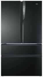 Многокамерный холодильник Haier HB 25 FSNAAA RU No frost, черно-серый