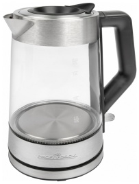 Чайник электрический Profi Cook PC-WKS 1190 G, подсветка, нержавеющая сталь