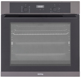 Электрический духовой шкаф Korting OKB 691 CSXN 59 см, 60 л, гриль и конвекция, черный