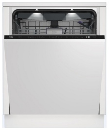 Встраиваемая посудомоечная машина Beko BDIN38530A, 8 программ, 15 комплектов