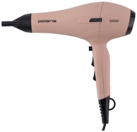 Фен Polaris PHD 2600ACi Salon Hair, 2600 Вт, пыльный розовый