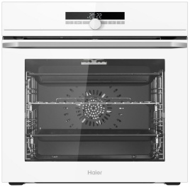 Электрический духовой шкаф Haier HOQ-F6CASGW 59 см, 72 л гриль конвекция, белый