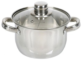Кастрюля с крышкой Daniks SD-A17-16 1.9 л