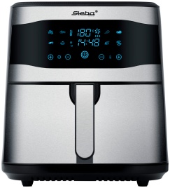 Аэрофритюрница Steba HF 8000, дисплей, 1800 Вт, объем 8 л, таймер