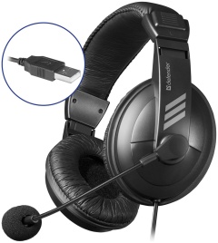 Компьютерная гарнитура Defender Gryphon 750 U USB 63752