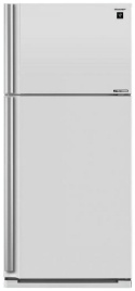 Двухкамерный холодильник Sharp SJ-XE 55 PMWH No frost, белый