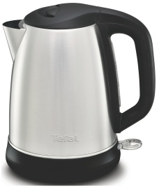 Чайник электрический Tefal Confidence KI270D30, серебристый/черный