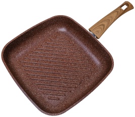 Сковорода Vari СИЛА ПРИРОДЫ brown 26смх26см, SPBR36126