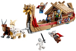 Конструктор Lego Marvel Thor Лодка-коза (76208)
