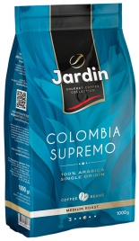 Кофе зерновой Jardin Colombia Supremo 1 кг