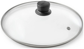 Крышка Tefal Cocoon 04197728 с пароотводом, закаленное стекло, 28 см