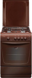 Газовая плита Gefest ПГ 1200-С6 К43 60 см, 63 л, 4 конфорки, коричневый