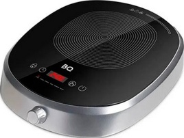 Настольная плита BQ HP121SS 29 см, 1 конфорка, серый