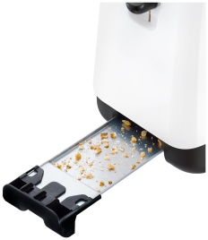 Тостер Tefal Delphini TT130130, белый/серый