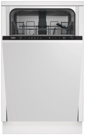 Встраиваемая посудомоечная машина Beko BDIS15020, 10 комплектов, отсрочка старта