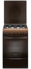 Газовая плита Gefest 5100-03 0001 58 см, 52 л, 4 конфорки, коричневый
