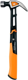 Молоток Fiskars с загнутым гвоздодёром M 16oz/13.5