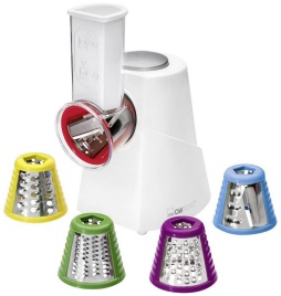 Овощерезка Clatronic ME 3604 weiss, 150 Вт, 5 функций, белый