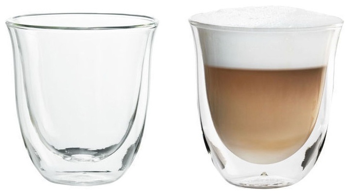 Набор стаканов для капучино De’Longhi Cappuccino Glasses Set (6 шт) DLSC301 фото 1