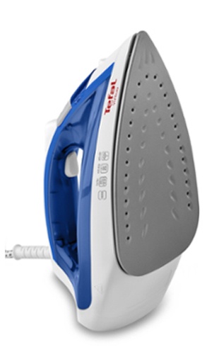 Утюг Tefal Virtuo FV1711E0, паровой удар, мощность 1800 Вт, белый/синий фото 11