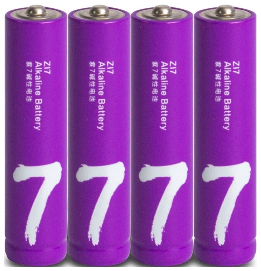 Батарейка Zmi Rainbow Z17 типа ААА (24 шт)цветные фото 5