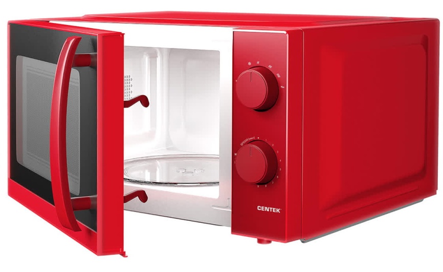 Микроволновая печь - СВЧ Centek CT-1571 Red фото 3