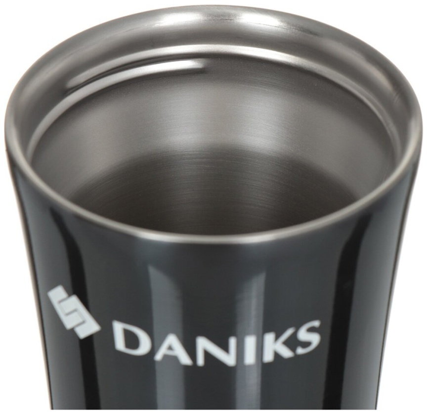 Термокружка Daniks SL-NT015-met-grpht серебро 316124 фото 4