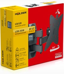 Кронштейн для телевизора Holder LCDS-5038 металлик фото 2