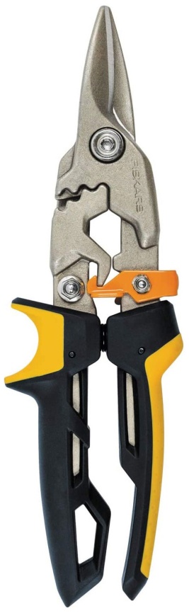 Ножницы Fiskars для металла прямые PowerGear 1027207 фото 1