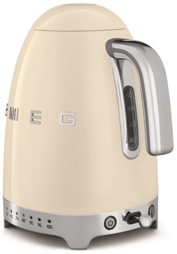 Чайник электрический Smeg KLF 04 CREU кремовый фото 3