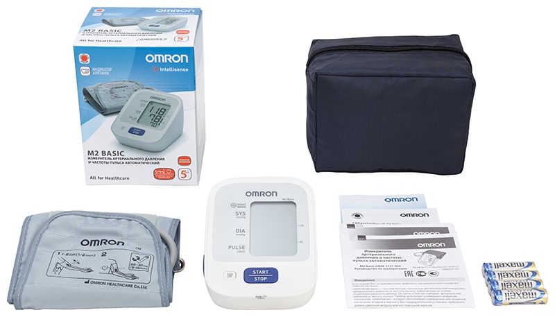 Тонометр Omron M2 Basic (HEM-7121-RU) фото 5