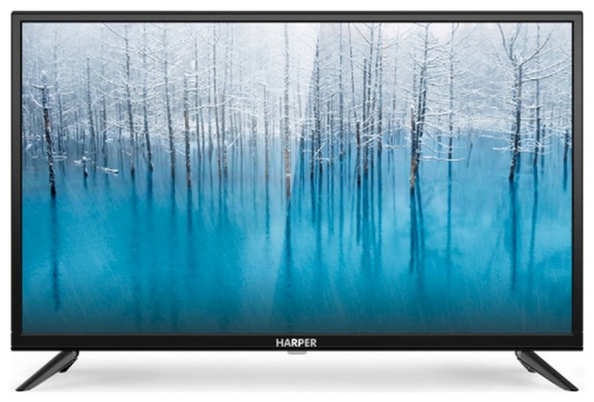 Телевизор Harper 32 R 670 T, разрешение 1366x768, 230 кд/м2, черный фото 1