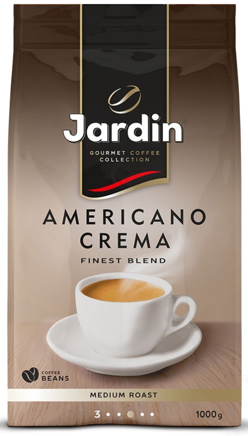 Кофе зерновой Jardin Americano Crema 1кг фото 1