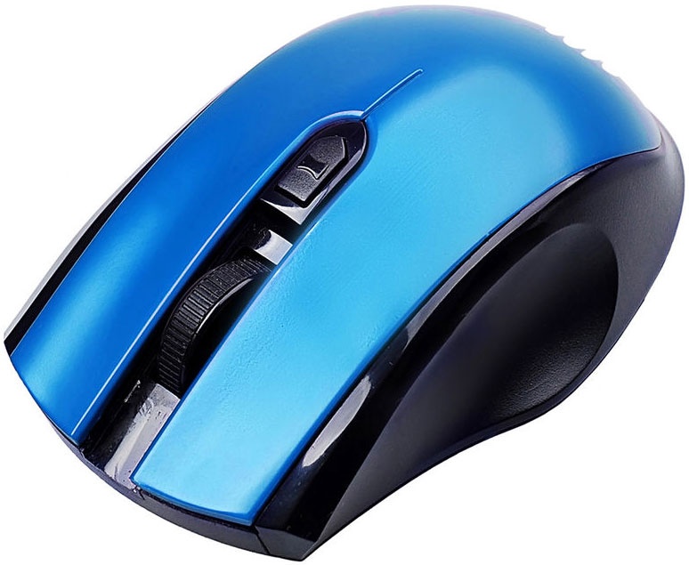 Мышь Acer OMR031 черный/синий оптическая (1600dpi) беспроводная USB (4but) (ZL.MCEEE.008) фото 3