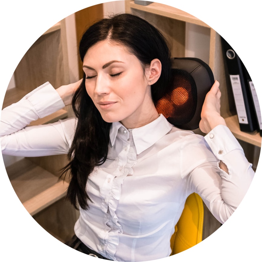 Массажная подушка Gess uShiatsu Plus (беспроводная) GESS-133 фото 4