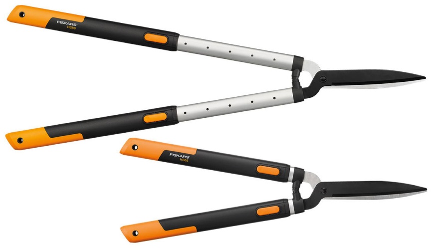 Телескопические ножницы для живой изгороди Fiskars SmartFit 1013565 фото 1