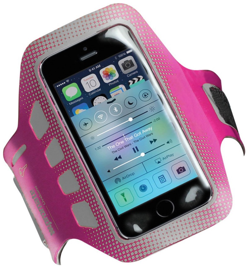 Чехол для занятий спортом Promate liveBand розовый фото 1