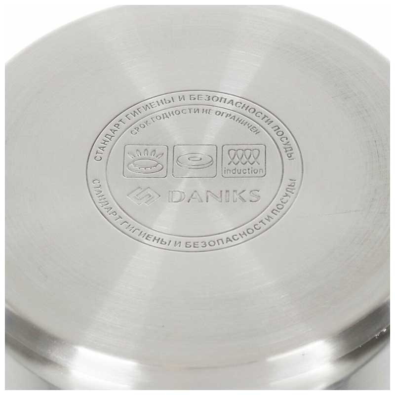 Кастрюля с крышкой Daniks Бонн GS-01319-18CA 2.5 л фото 5