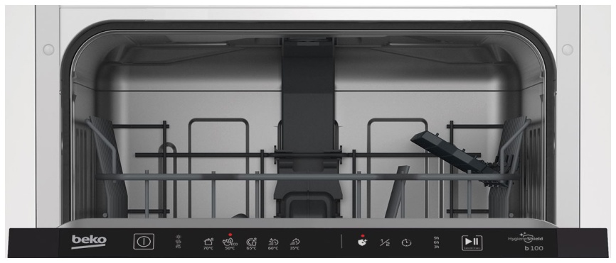 Встраиваемая посудомоечная машина Beko BDIS15020, 10 комплектов, отсрочка старта фото 2