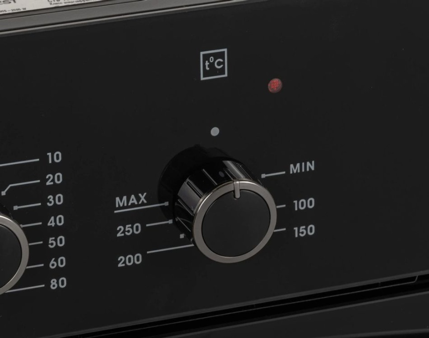 Электрический духовой шкаф Gefest ЭДВ ДА 622-01 59 см, 55 л, гриль и конвекция, черный фото 9
