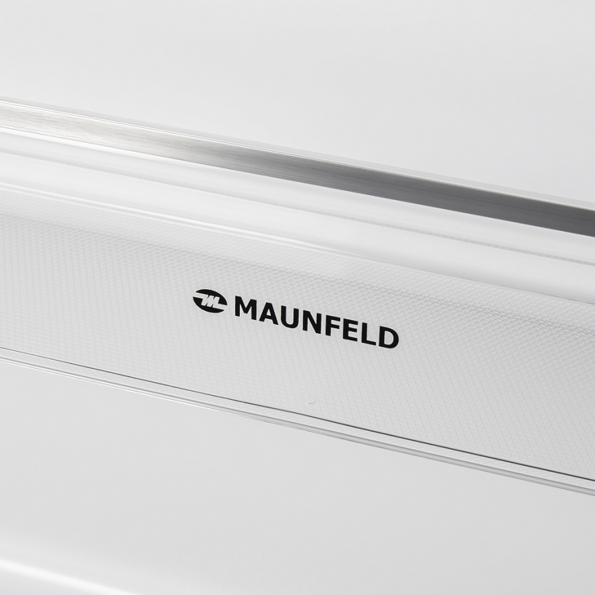 Двухкамерный холодильник Maunfeld MFF1857NFSB No frost, черно-серый фото 13