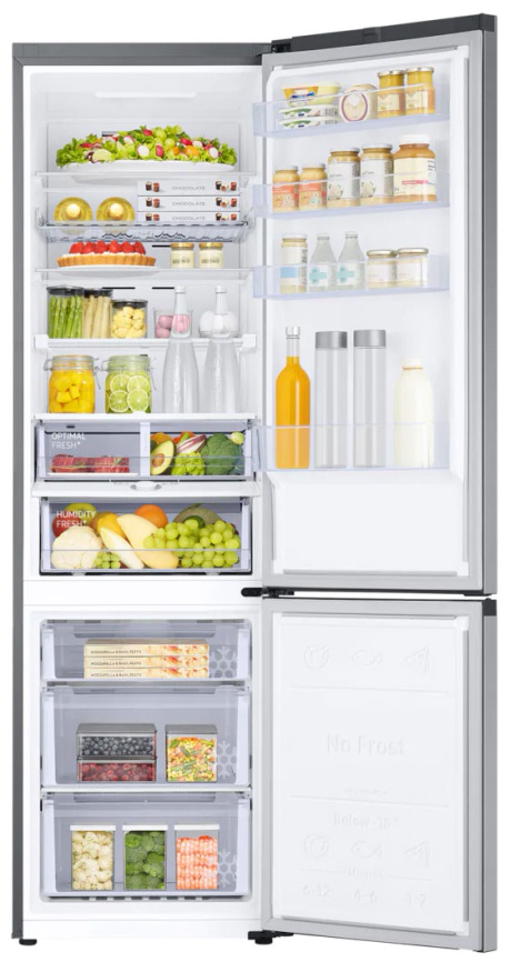 Двухкамерный холодильник Samsung RB 38 T676FSA/WT фото 2
